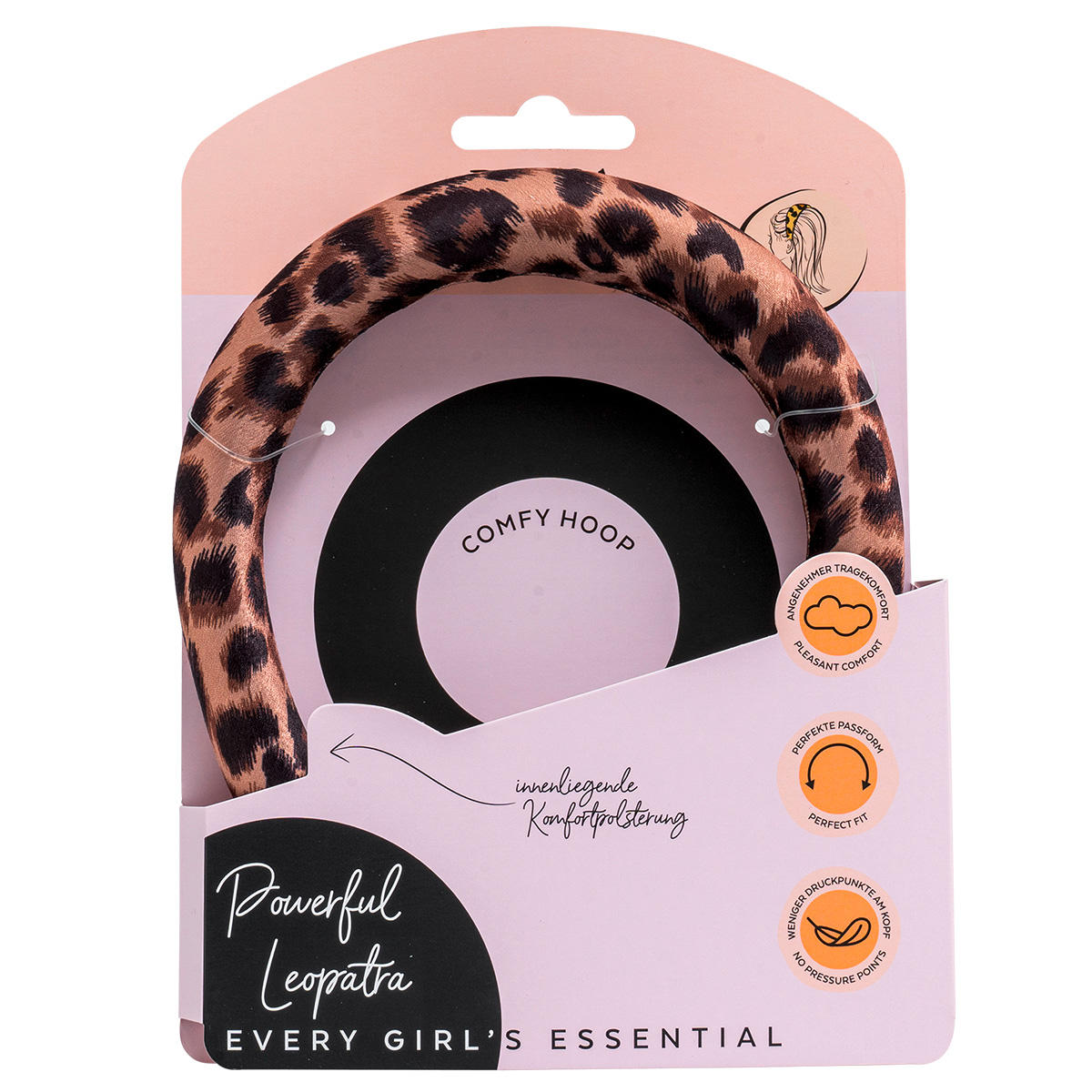 Fascia Per Capelli FRCOLOR Con Nodo E Fantasia Leopardata – Cerchietto Donna Giallo E Marrone, Accessorio Moda Per Occasioni Speciali