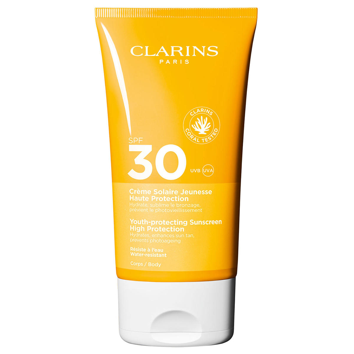 CLARINS Crème Solaire Jeunesse Haute Protection SPF 30 150 ml - 1