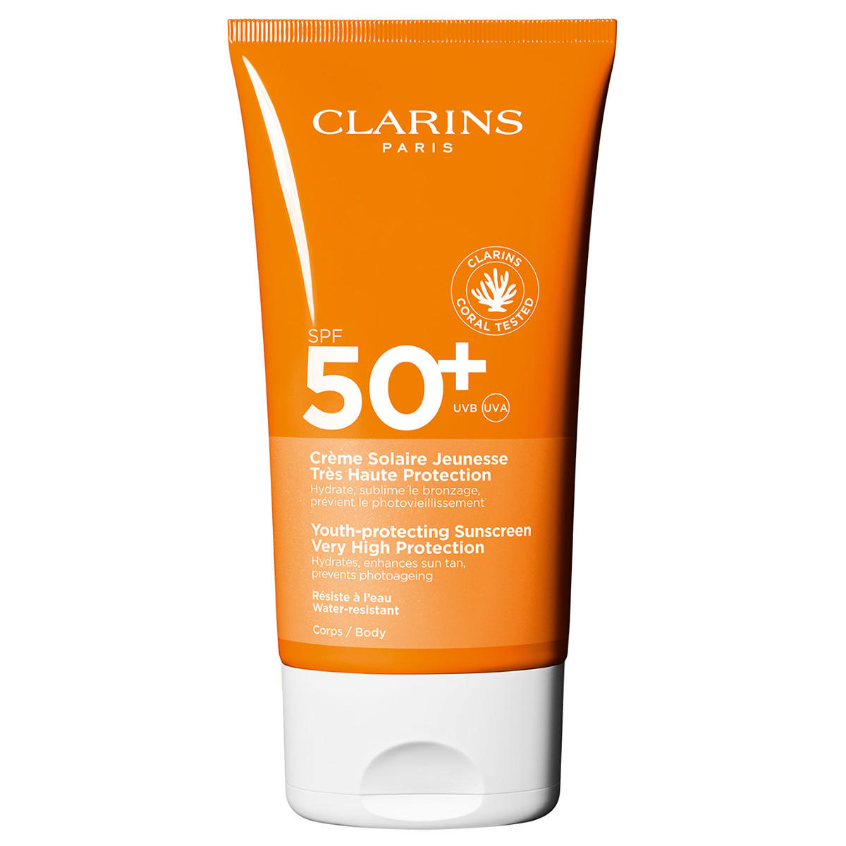 CLARINS Crème Solaire Jeunesse Très Haute Protection SPF 50+ 150 ml - 1
