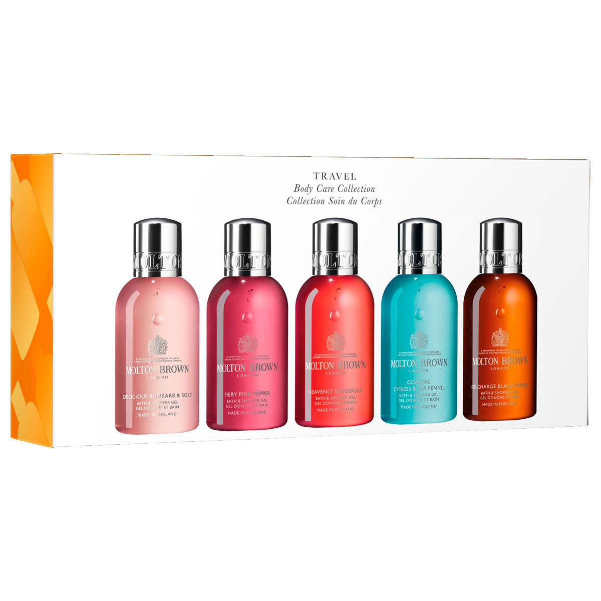 MOLTON BROWN Travel Body Care Collection 5 x 100 ml - 1
