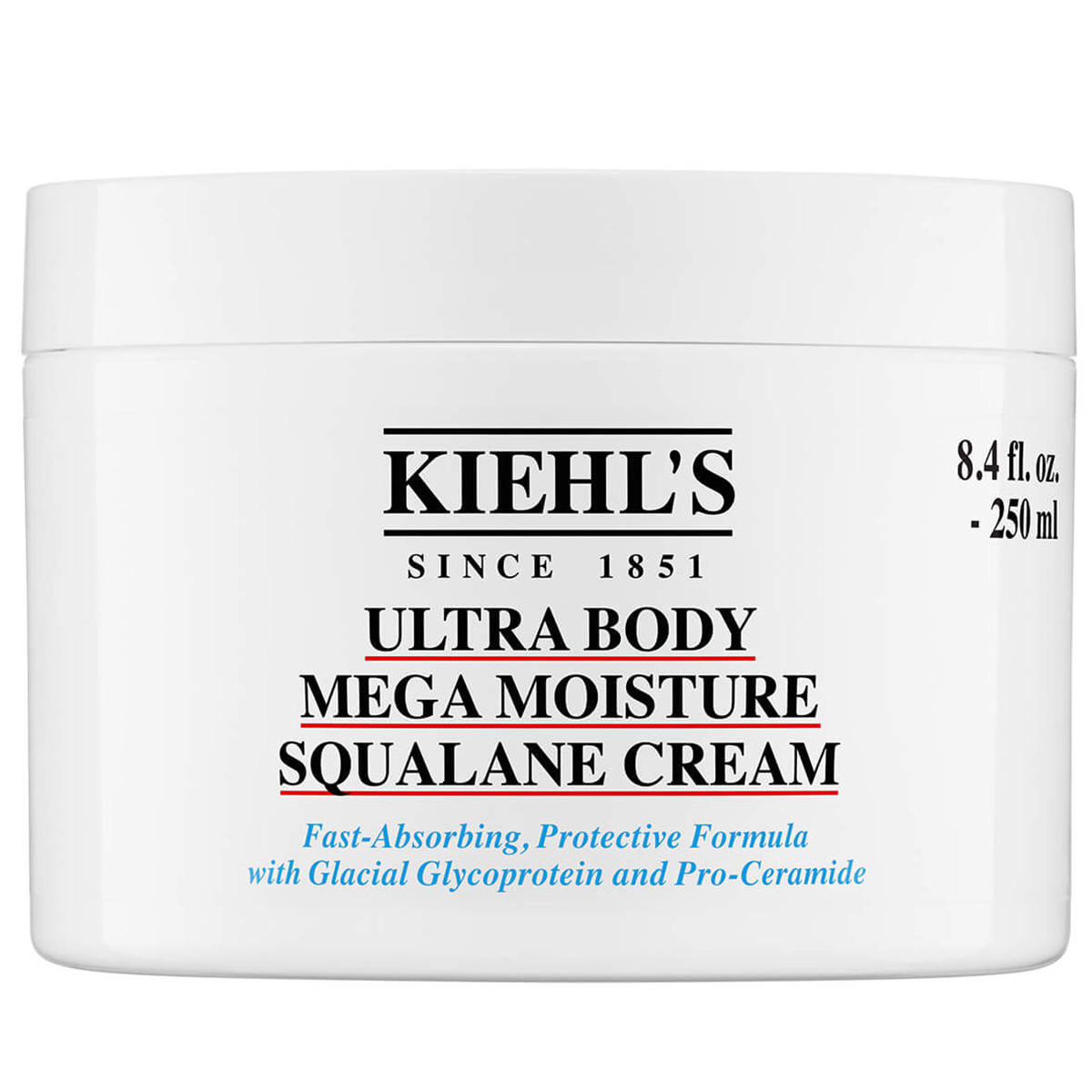 Kiehl's Ultra Body Mega Moisture Squalane Creme 250 ml - 1