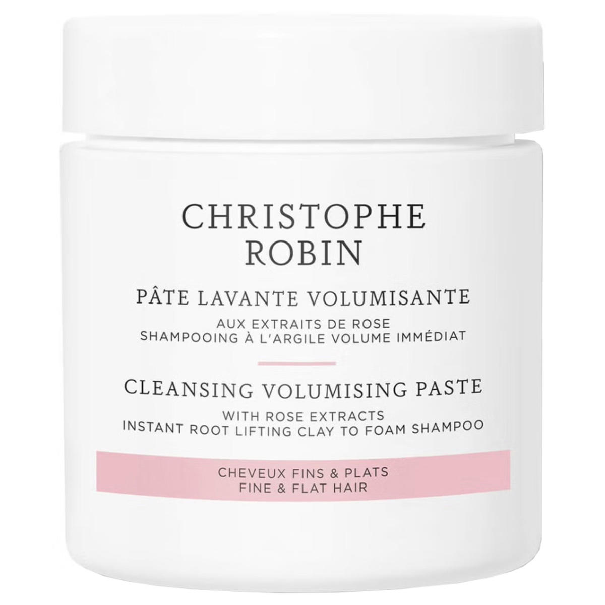 Christophe Robin Cleansing Volumising Paste Pure with Rose Extracts 75 ml - 1