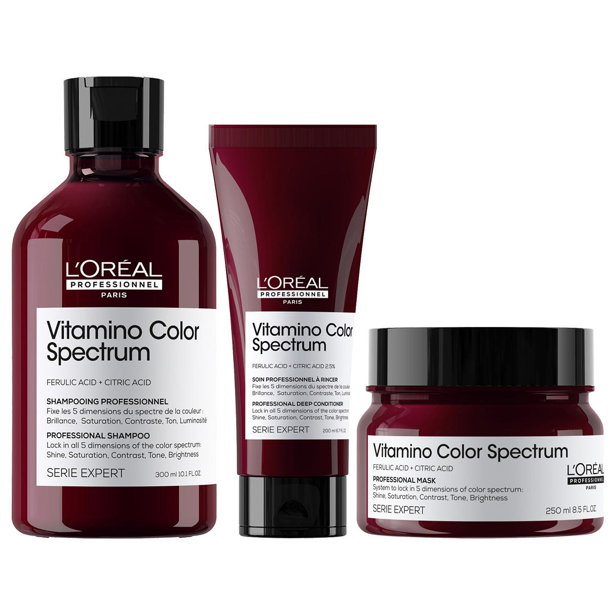L'Oréal Professionnel Paris Serie Expert Vitamino Color Spectrum Trio Set  - 1