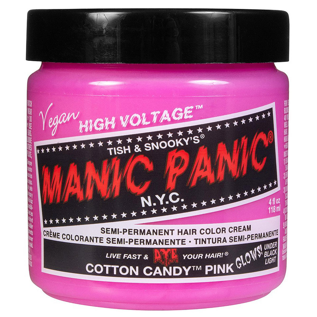 Manic Panic Classic High Voltage Cotton Candy Pink 118 ml - 1