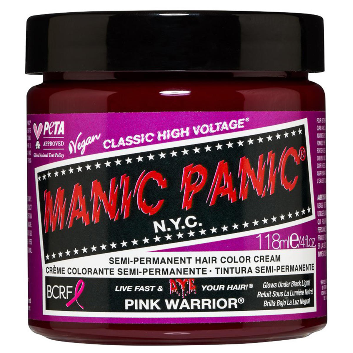 Manic Panic Classic High Voltage Pink Warrior 118 ml - 1