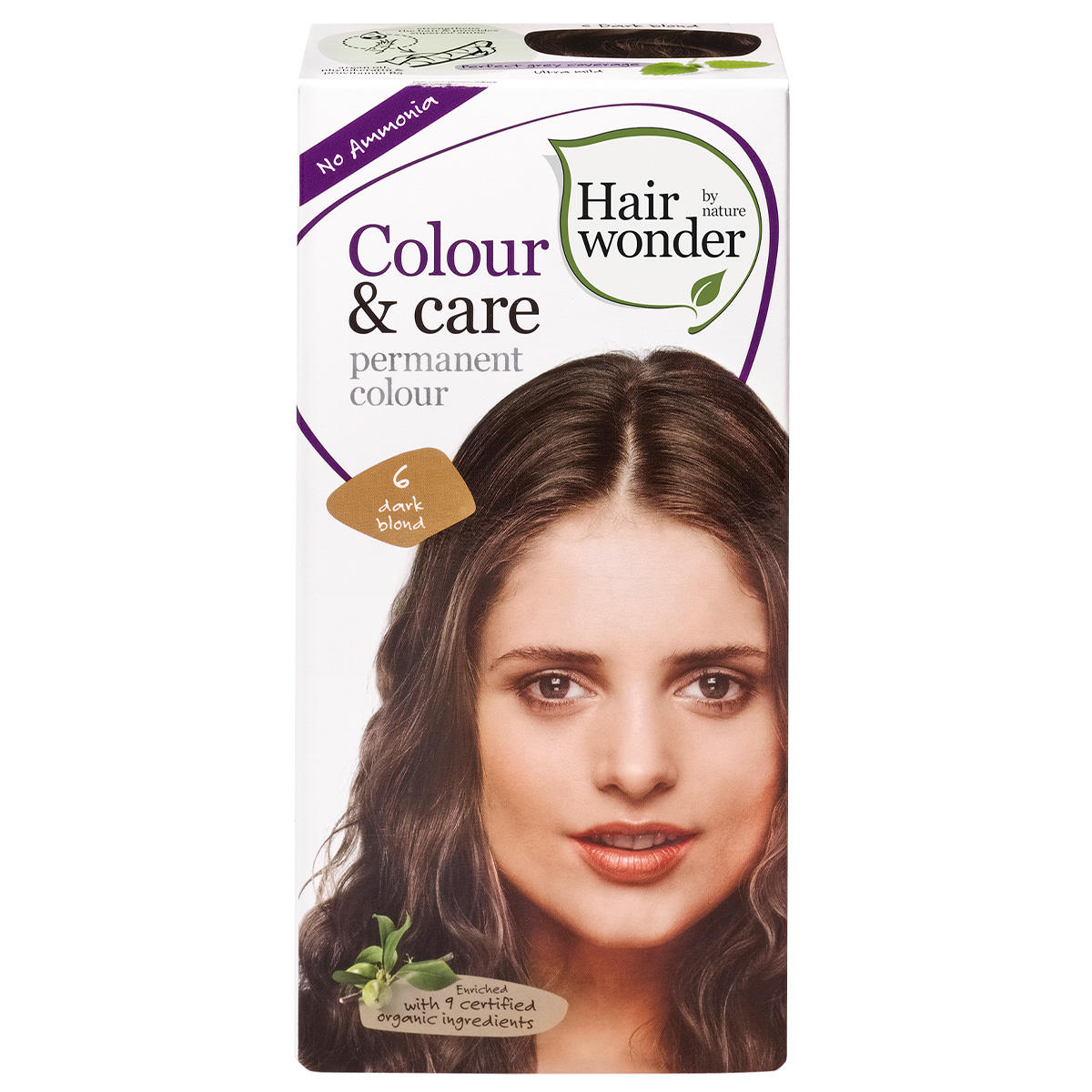 Hairwonder Colour & Care permanent colour 6 dark blond 100 ml - 1