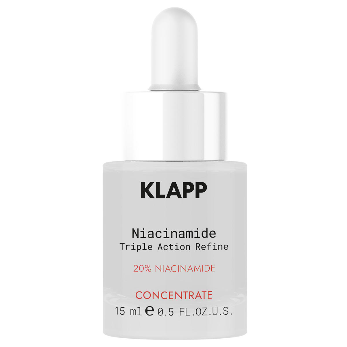 KLAPP Niacinamide Triple Action Refine 20% Niacinamide Concentrate 15 ml - 1