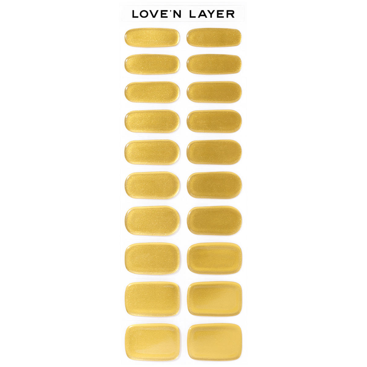 Love'n Layer Metallic Shiny Gold  - 1