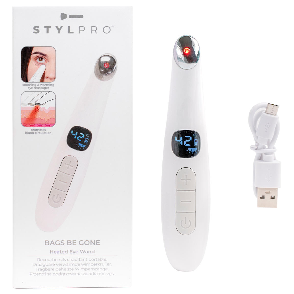 STYLPRO Bags Be Gone Heated Eye Wand  - 1