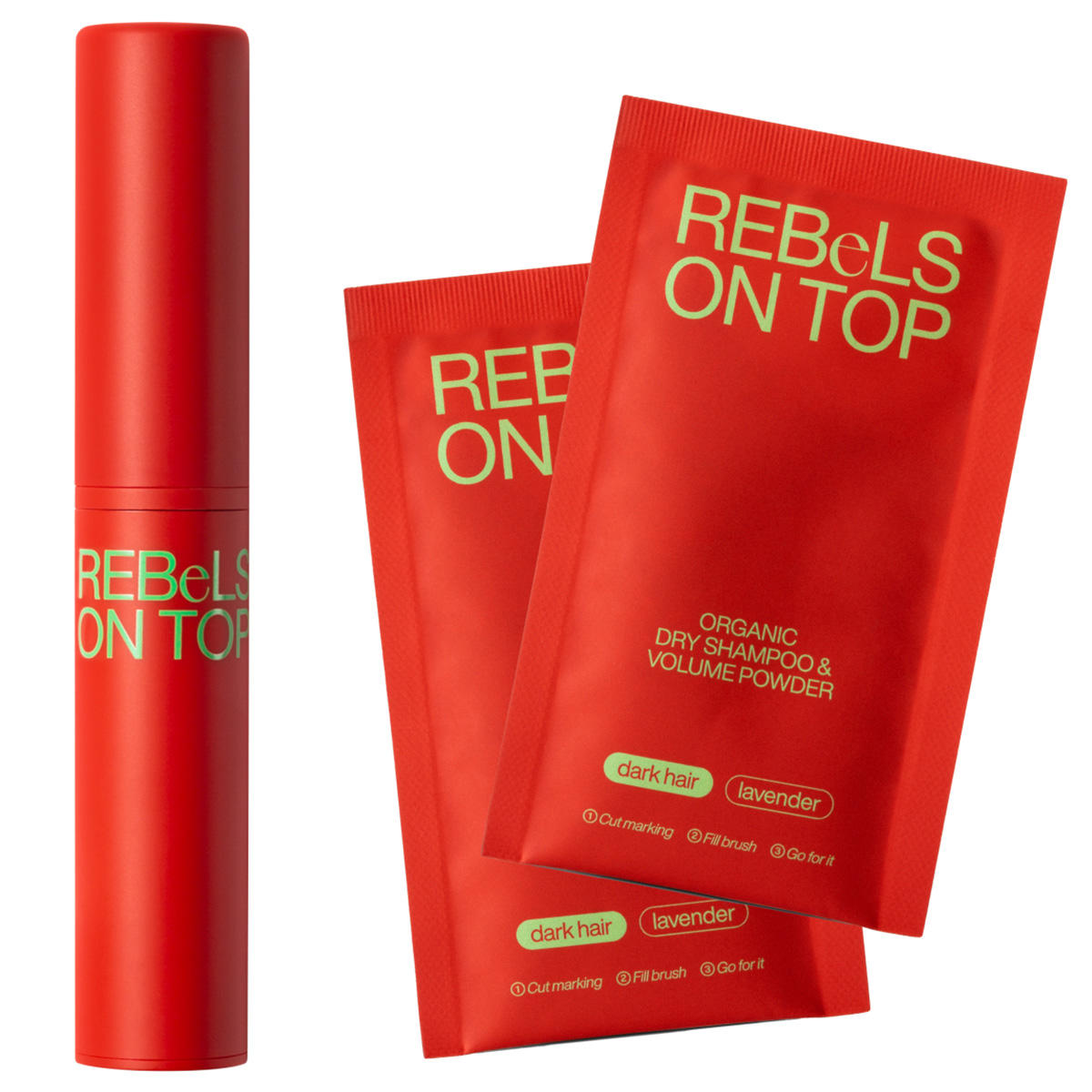 REBeLS ON TOP Droogshampoo Starter Kit Donker  - 1