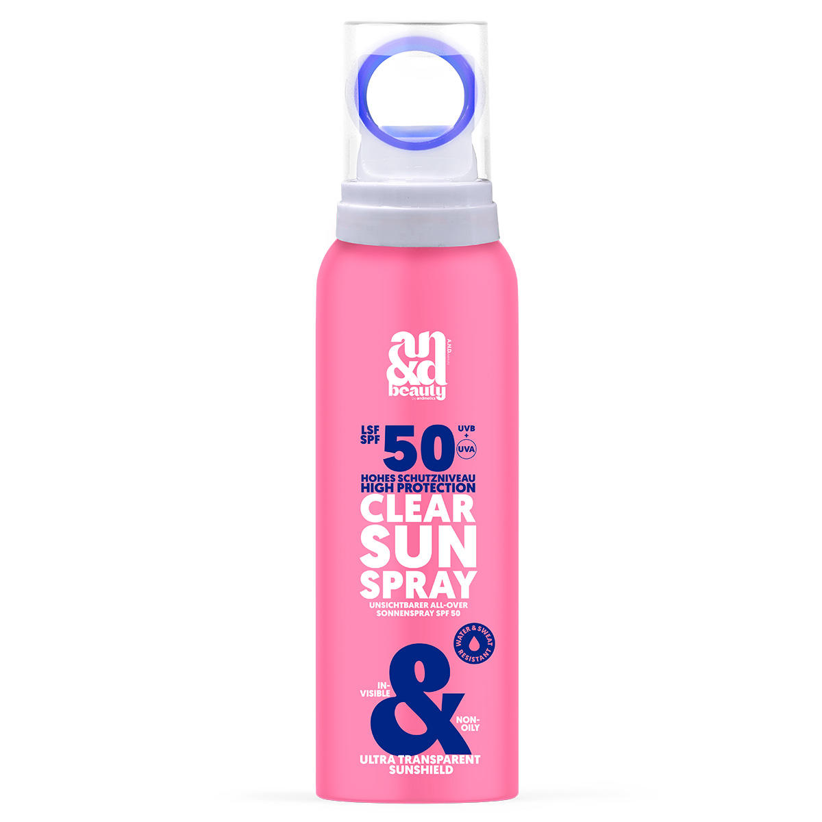 A.N.D. beauty Clear Sun Spray SPF 50 100 ml - 1