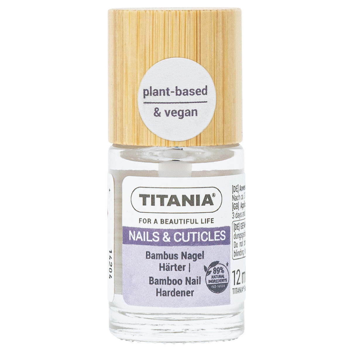 Titania Bambus Nagel Härter 12 ml - 1