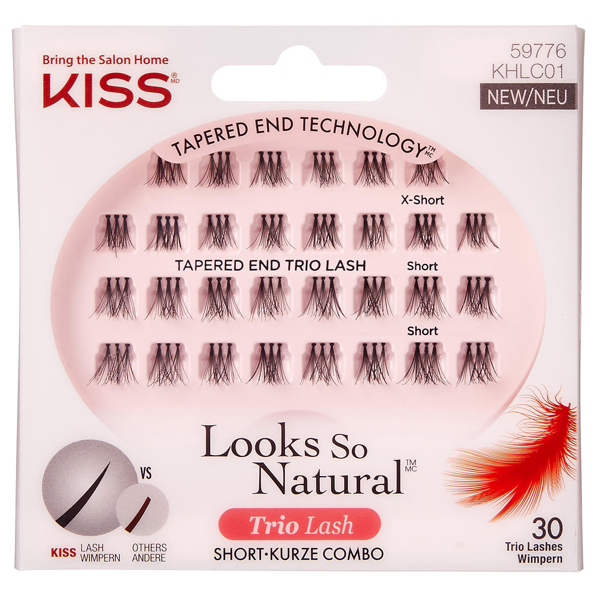 KISS Haute Couture Trio Lashes - Short  - 1