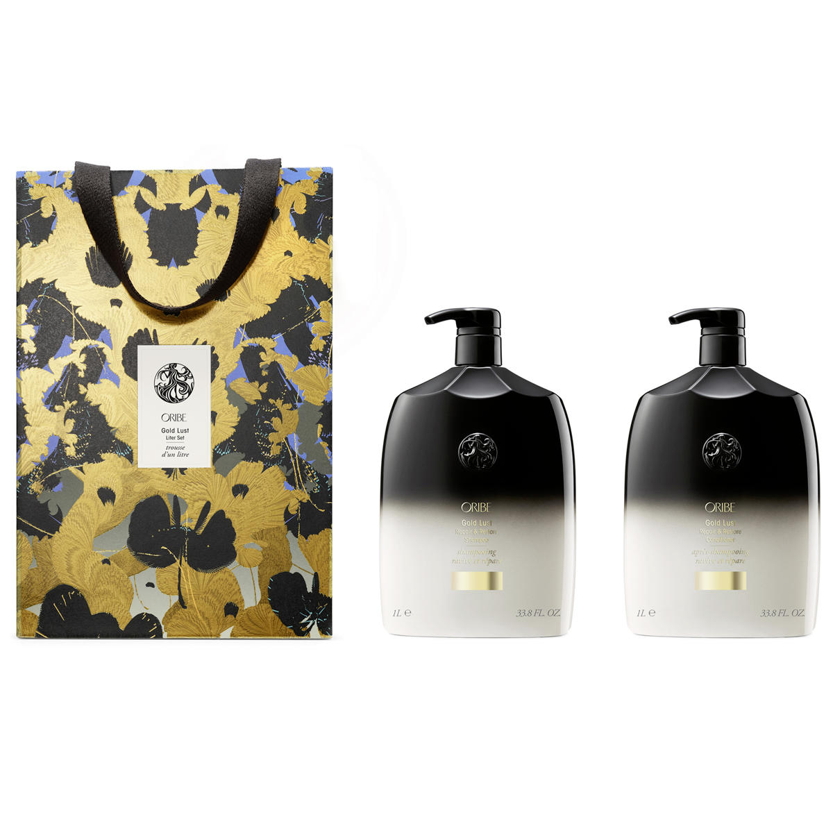 Oribe Gold Lust Duo Liter Value Set  - 1