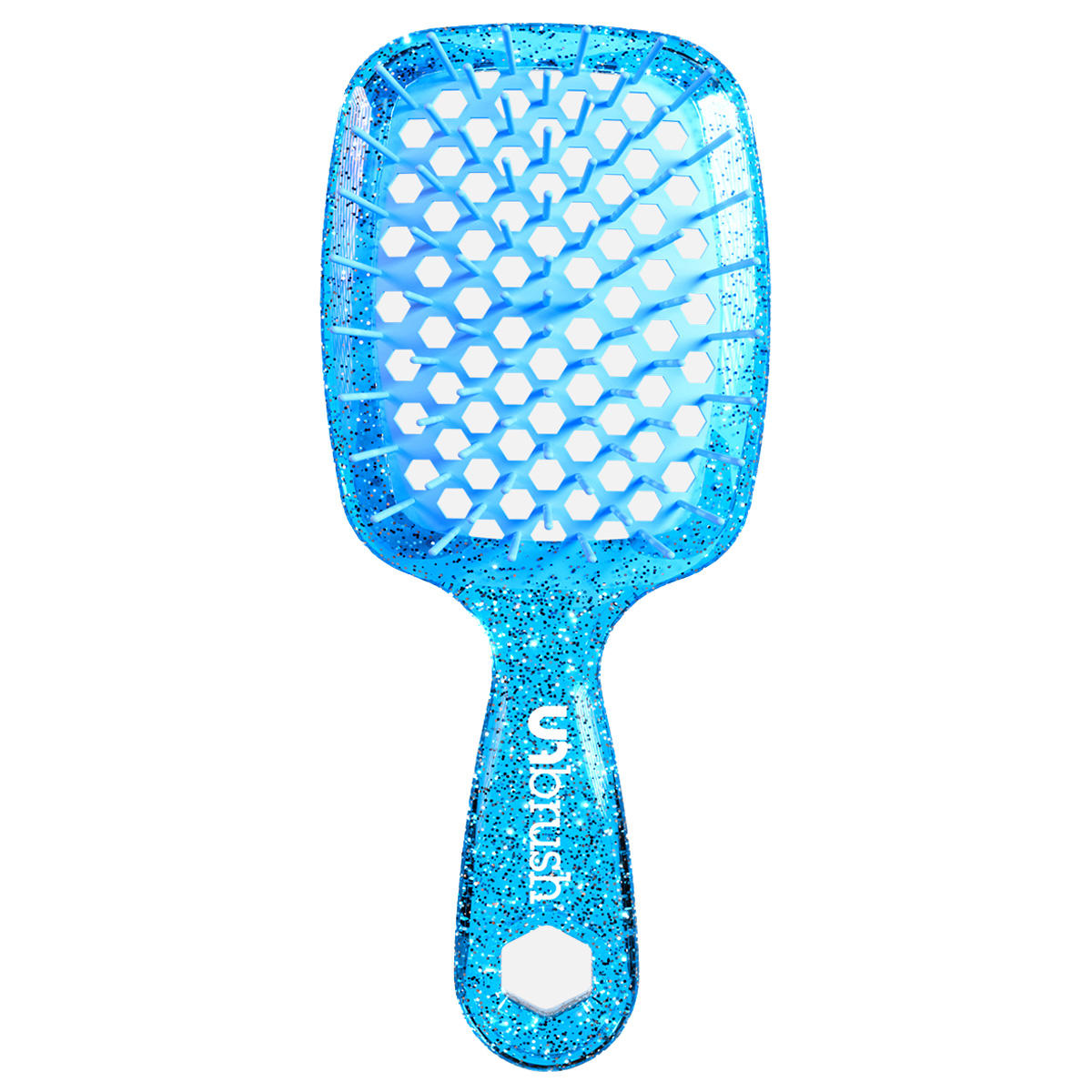 UNbrush Detangling Hair Brush Mini Sapphire - 1