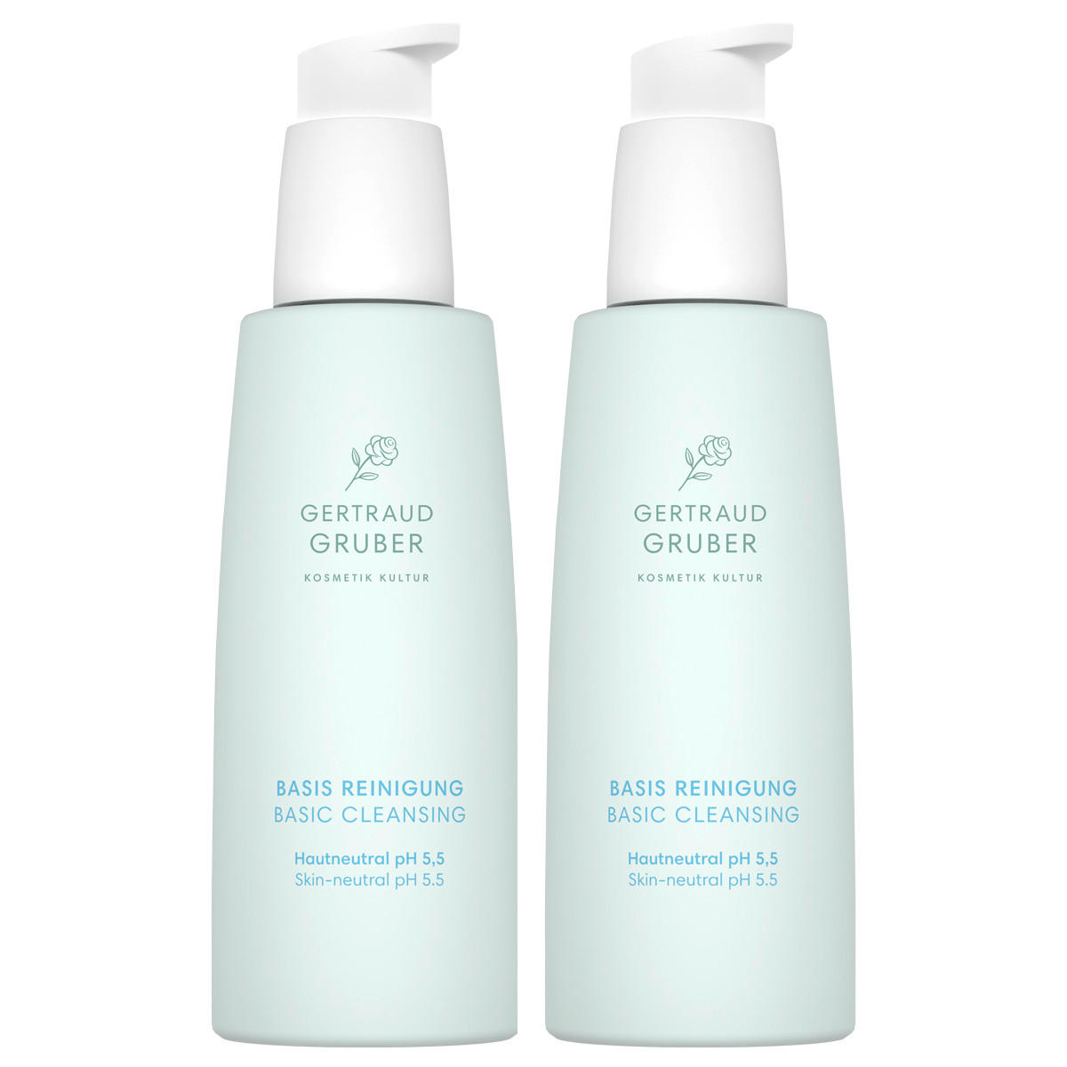 GERTRAUD GRUBER Basis Reinigung hautneutral Duo 2 x 200 ml - 1