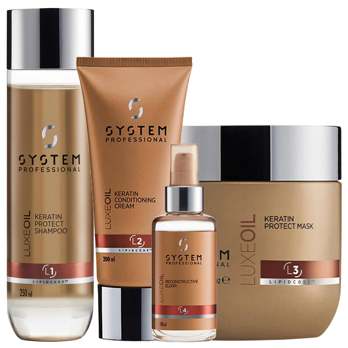 System Professional LipidCode Luxeoil Set  - 1