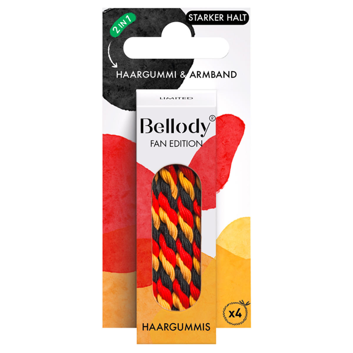 Bellody Haargummis Fan Edition 4 Stück - 1