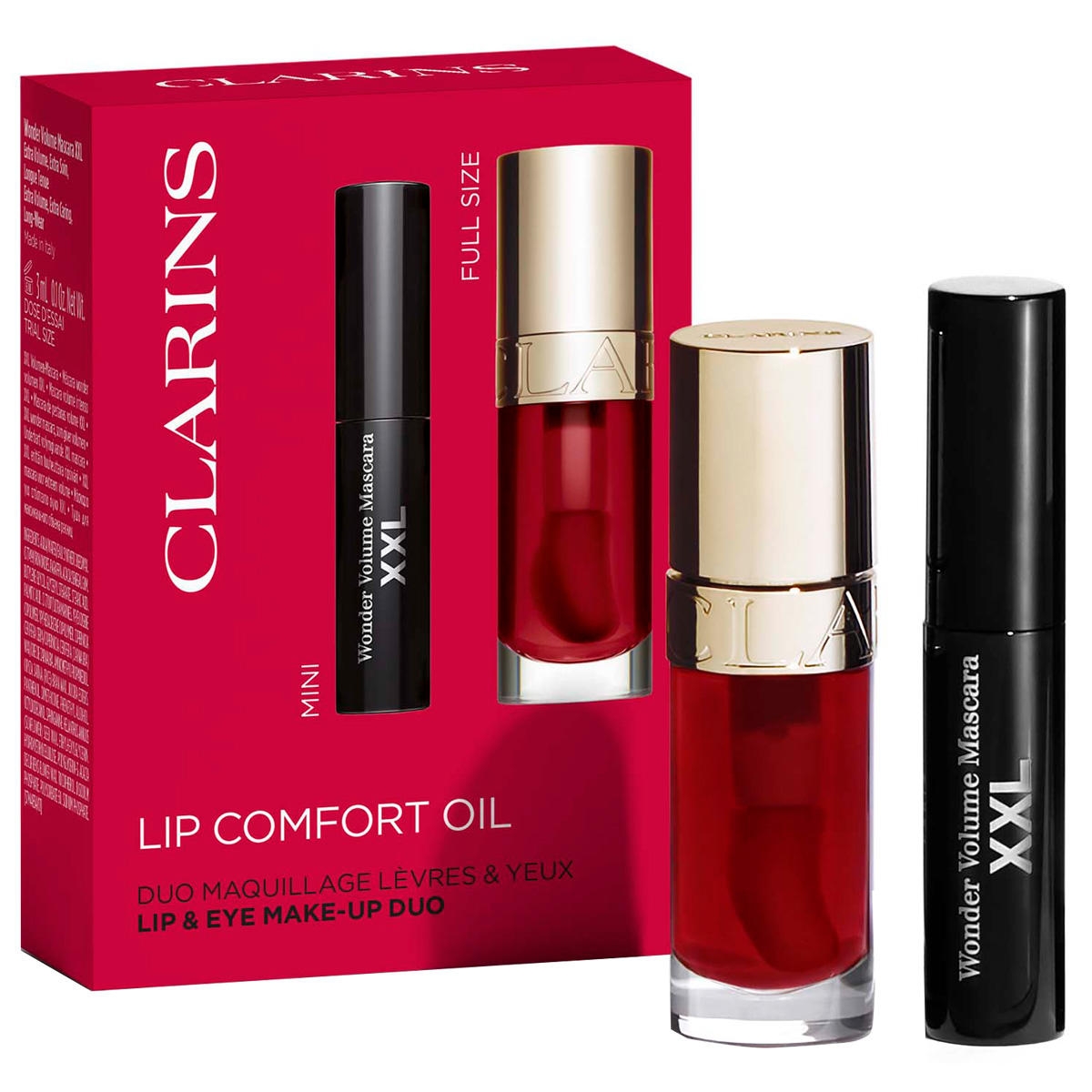 CLARINS Lip Comfort Oil Lip & Eye Make-Up Duo  - 1