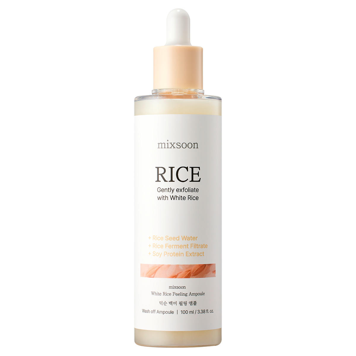 mixsoon White Rice Peeling Ampoule 100 ml - 1