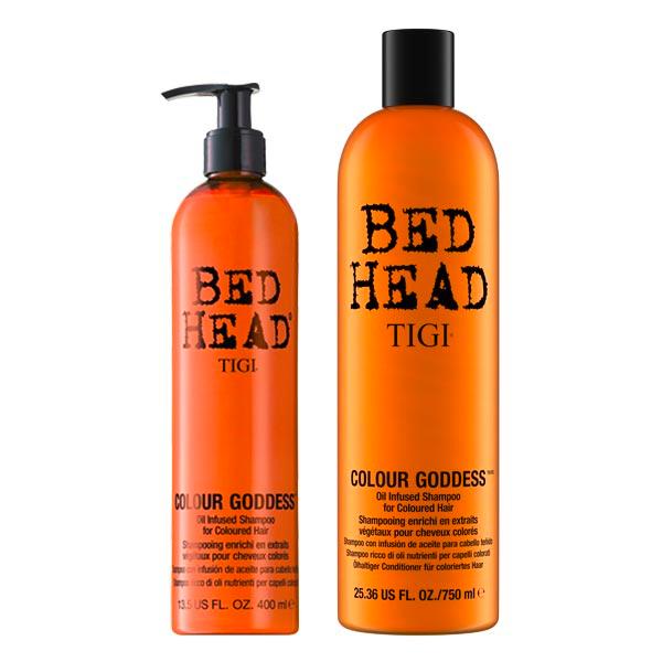 TIGI BED HEAD Shampoo infuso di olio della dea del colore  - 1