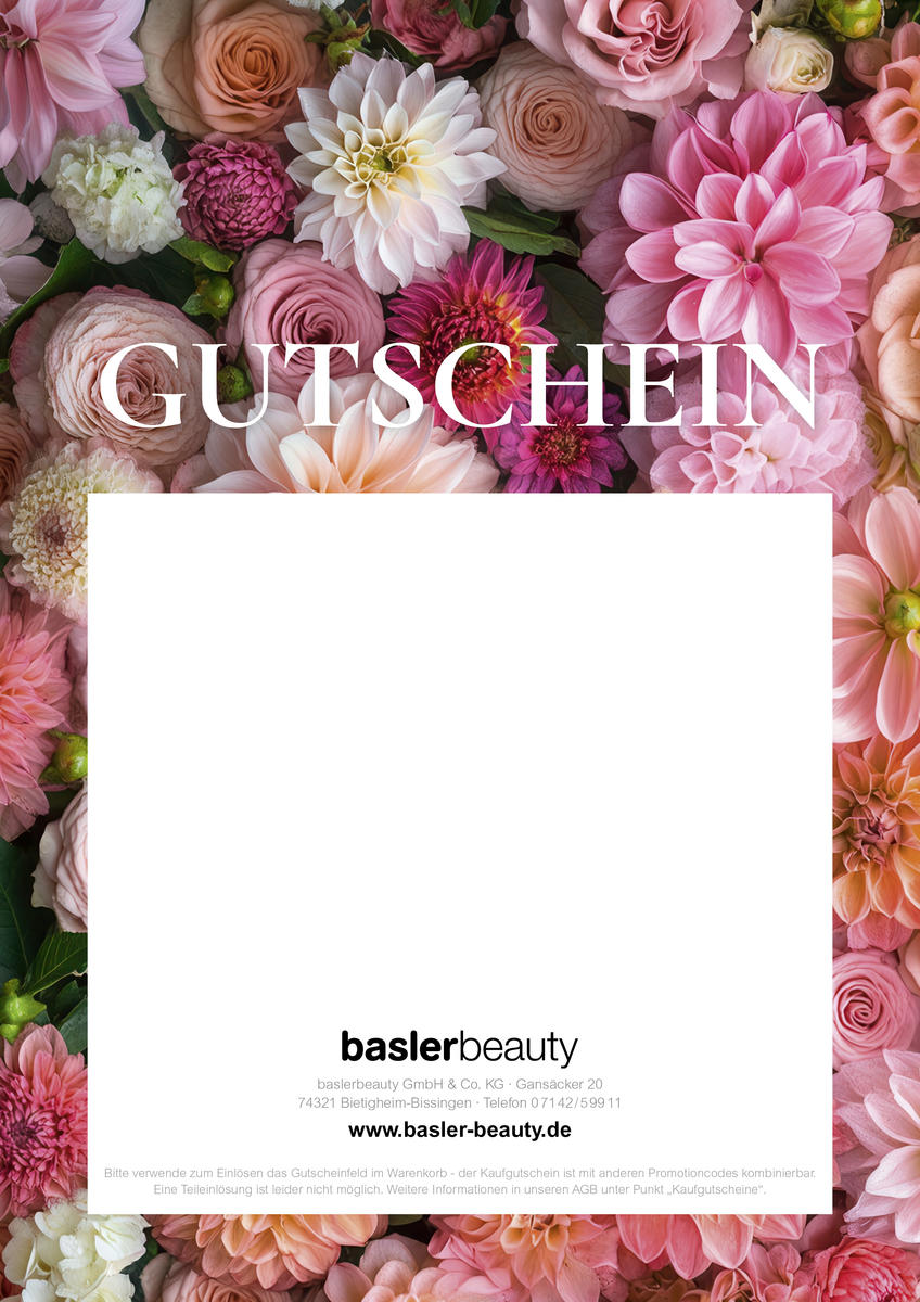 baslerbeauty Geschenkgutschein "Flowers"  - 1