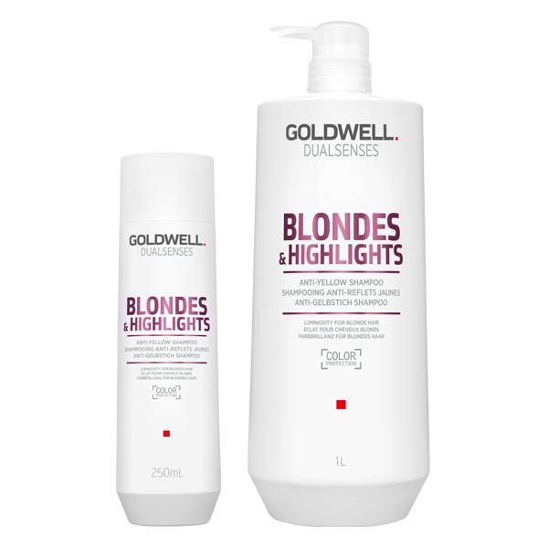 Goldwell Dualsenses Blondes & Highlights Anti-Yellow Shampoo  - 1