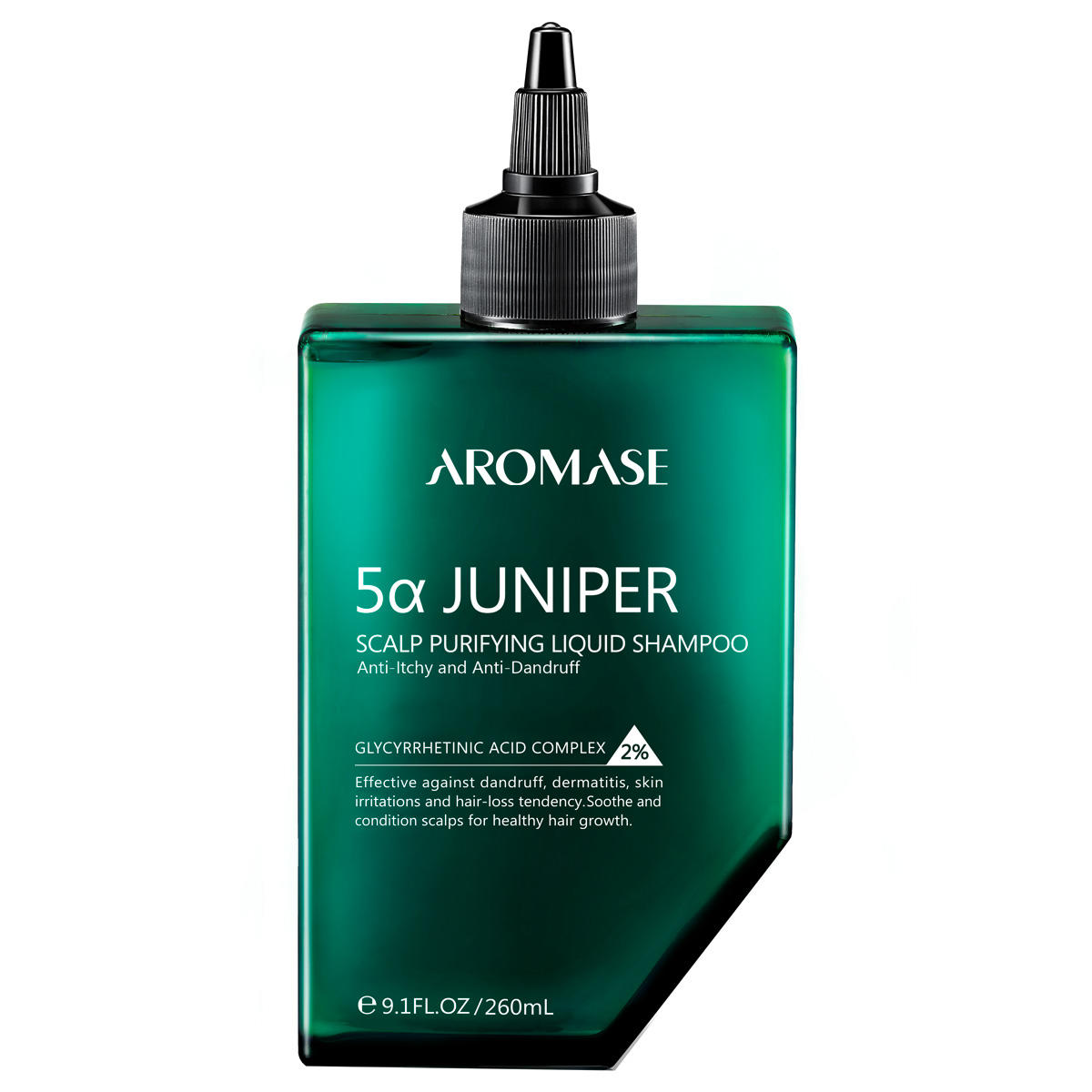 AROMASE 5α Juniper Scalp Purifying Liquid Shampoo  - 1