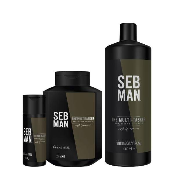 Sebastian SEB MAN The Multitasker Hair, Beard & Body Wash  - 1