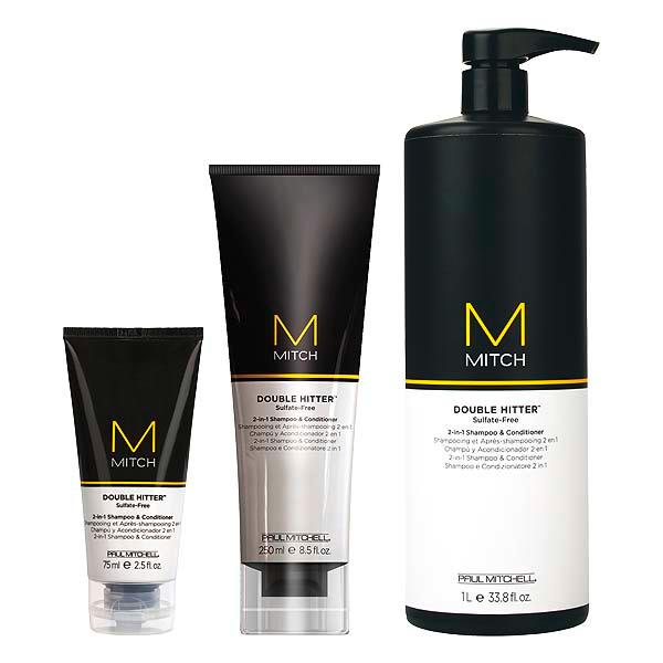 Paul Mitchell Mitch Double Hitter 2 in 1 Shampoo and Conditioner  - 1