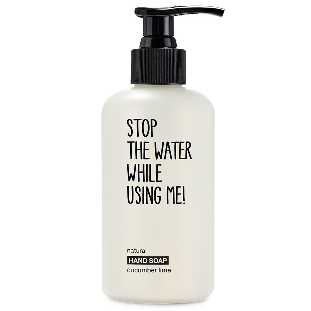 STOP THE WATER WHILE USING ME! Natural Hand Soap Cucumber Lime  - 1