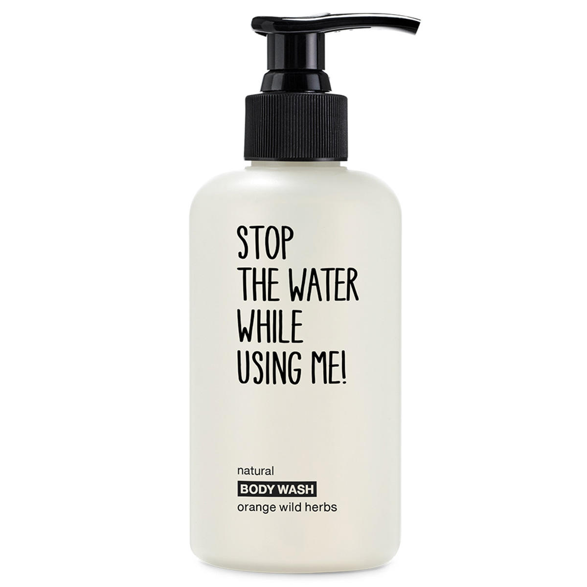 STOP THE WATER WHILE USING ME! Natural Body Wash Orange Wild Herbs  - 1