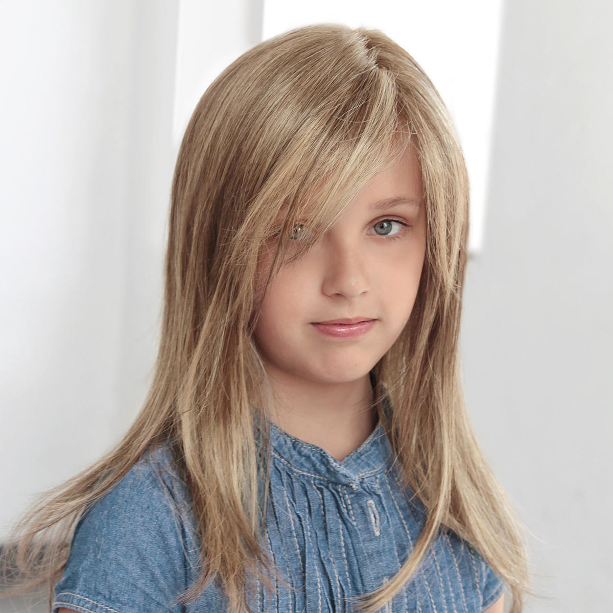 Ellen Wille Power Kids Perruque de cheveux naturels Anne Nature  - 1