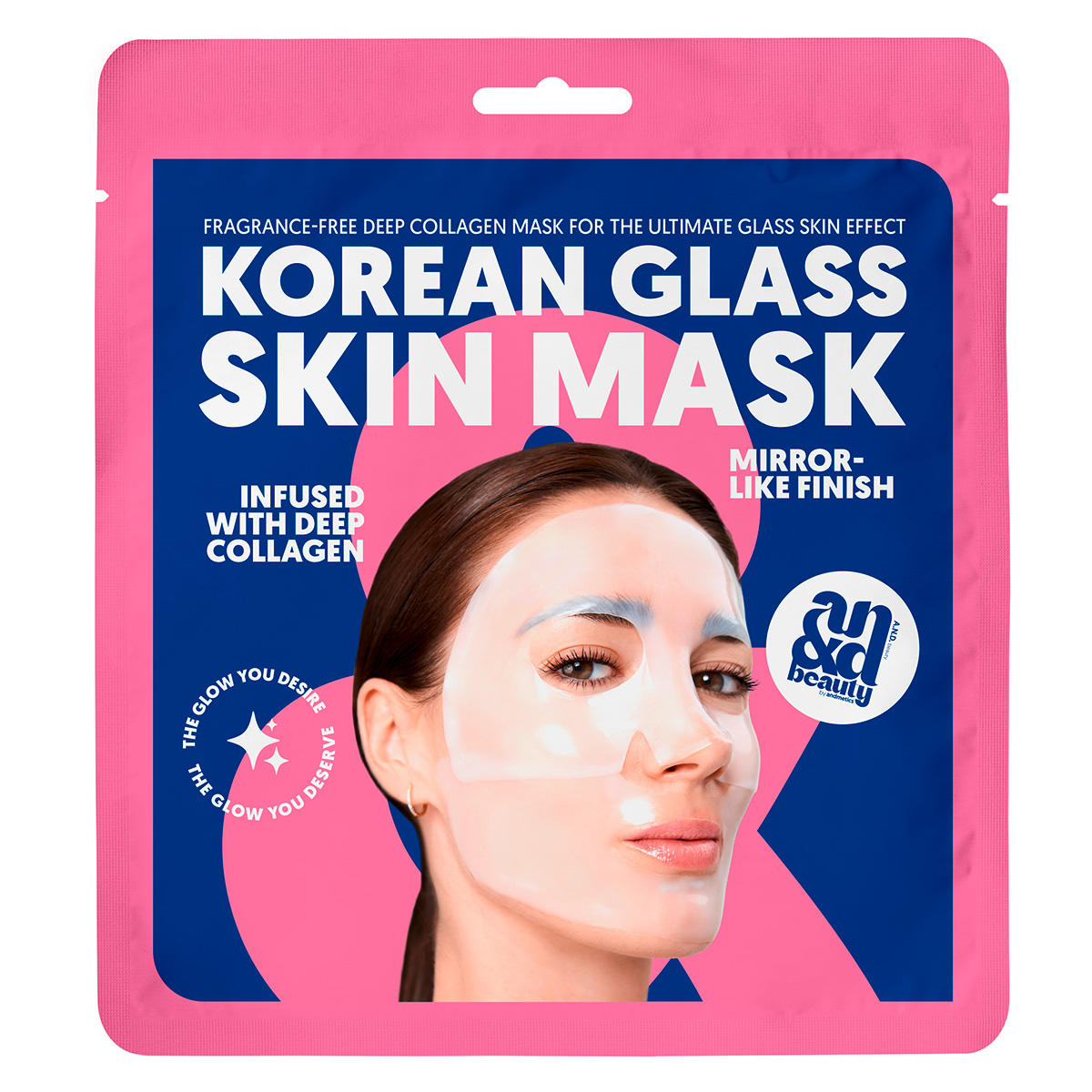 A.N.D. beauty Korean Glass Skin Collagen Mask  - 1