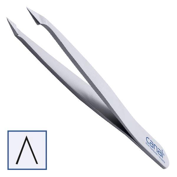 Canal Tweezers oblique pointed  - 1