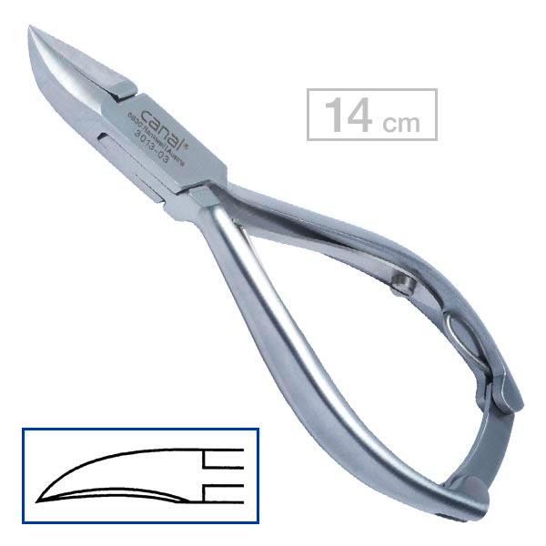 Canal Nail nippers pierced 14 cm - 1