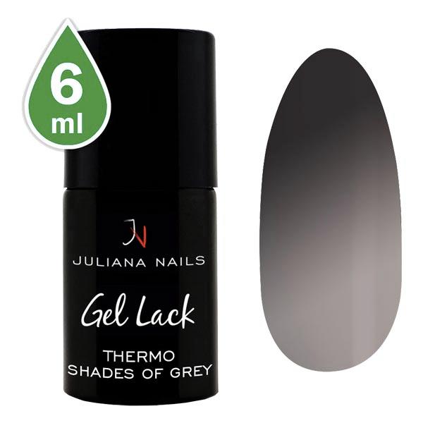 Juliana Nails Gel Lack Thermo Effekt Magical Grey, Flasche 6 ml - 1