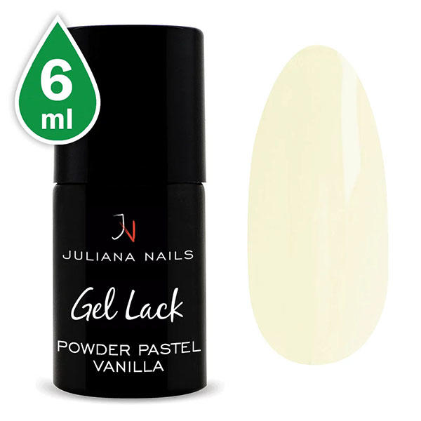 Juliana Nails Gel Lack Pastels Powder Pastel Vanilla, Flasche 6 ml - 1