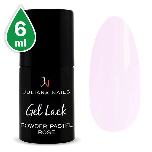 Juliana Nails Gel Lack Pastels Powder Pastel Rose, bouteille 6 ml - 1