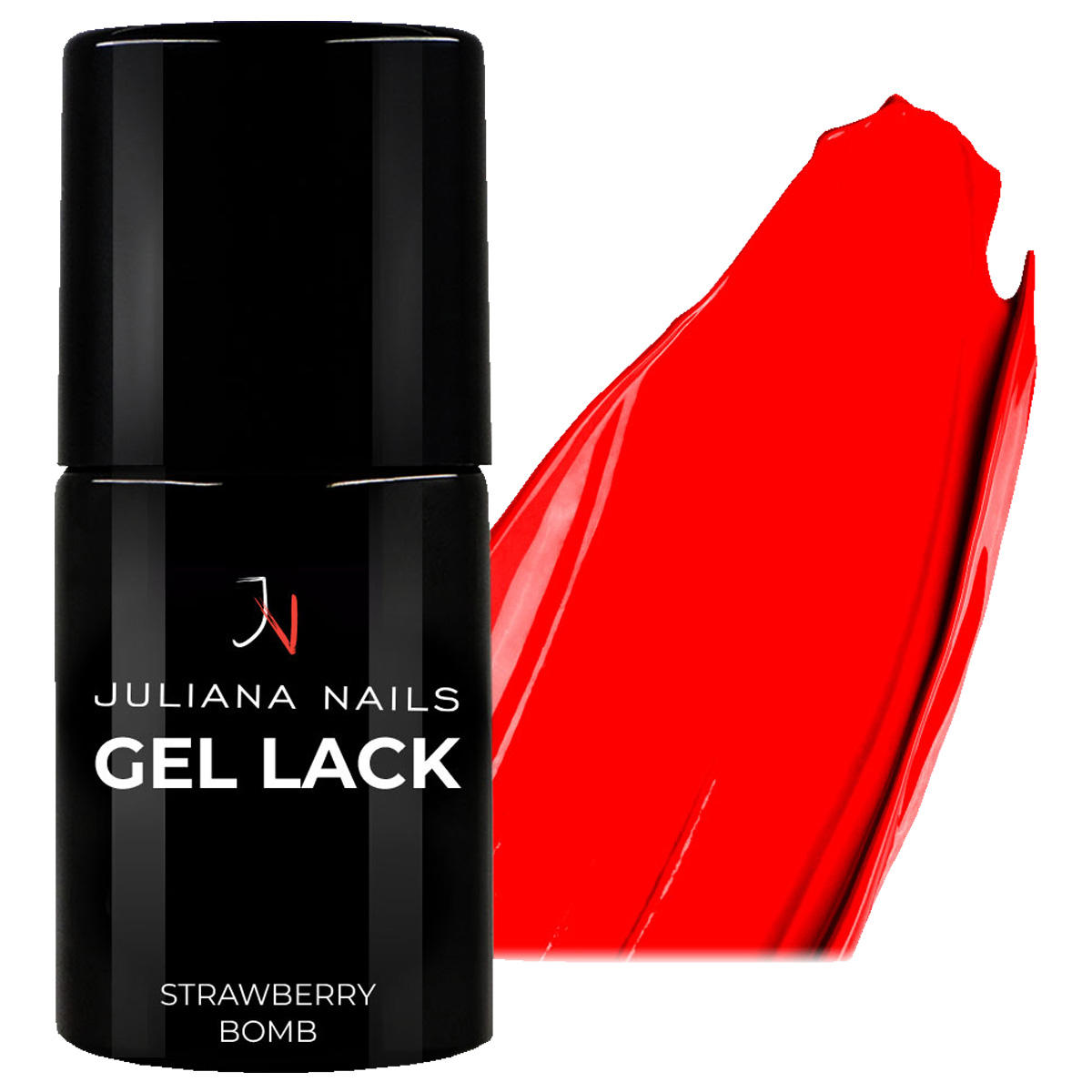 Juliana Nails Gel Lack Strawberry Bomb 6 ml - 1