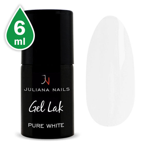 Juliana Nails Gel Lack French/Babyboomer Pure White 6 ml - 1