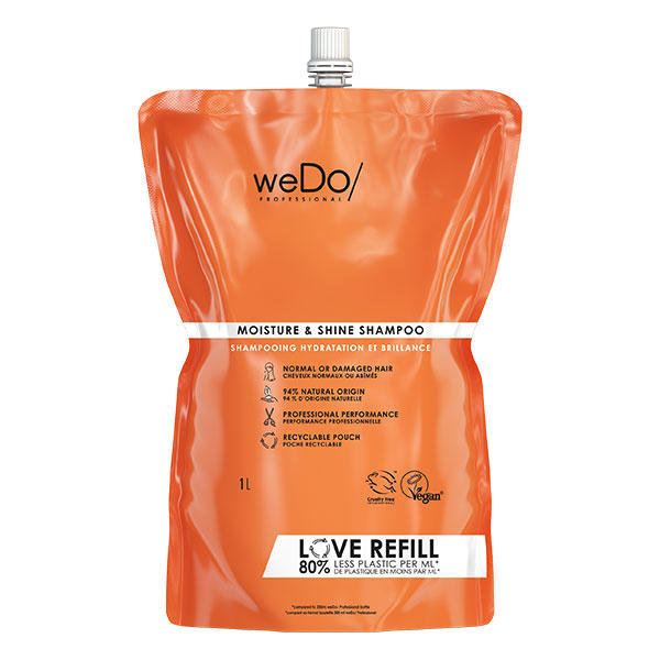 weDo/ Moisture & Shine Shampoo Refill 1 Liter - 1