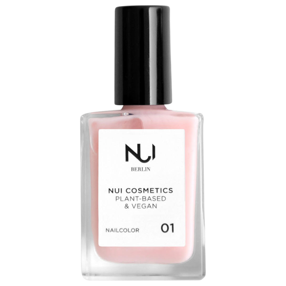 NUI Cosmetics Natural Nailcolor 01 Rosé/Nude 14 ml - 1