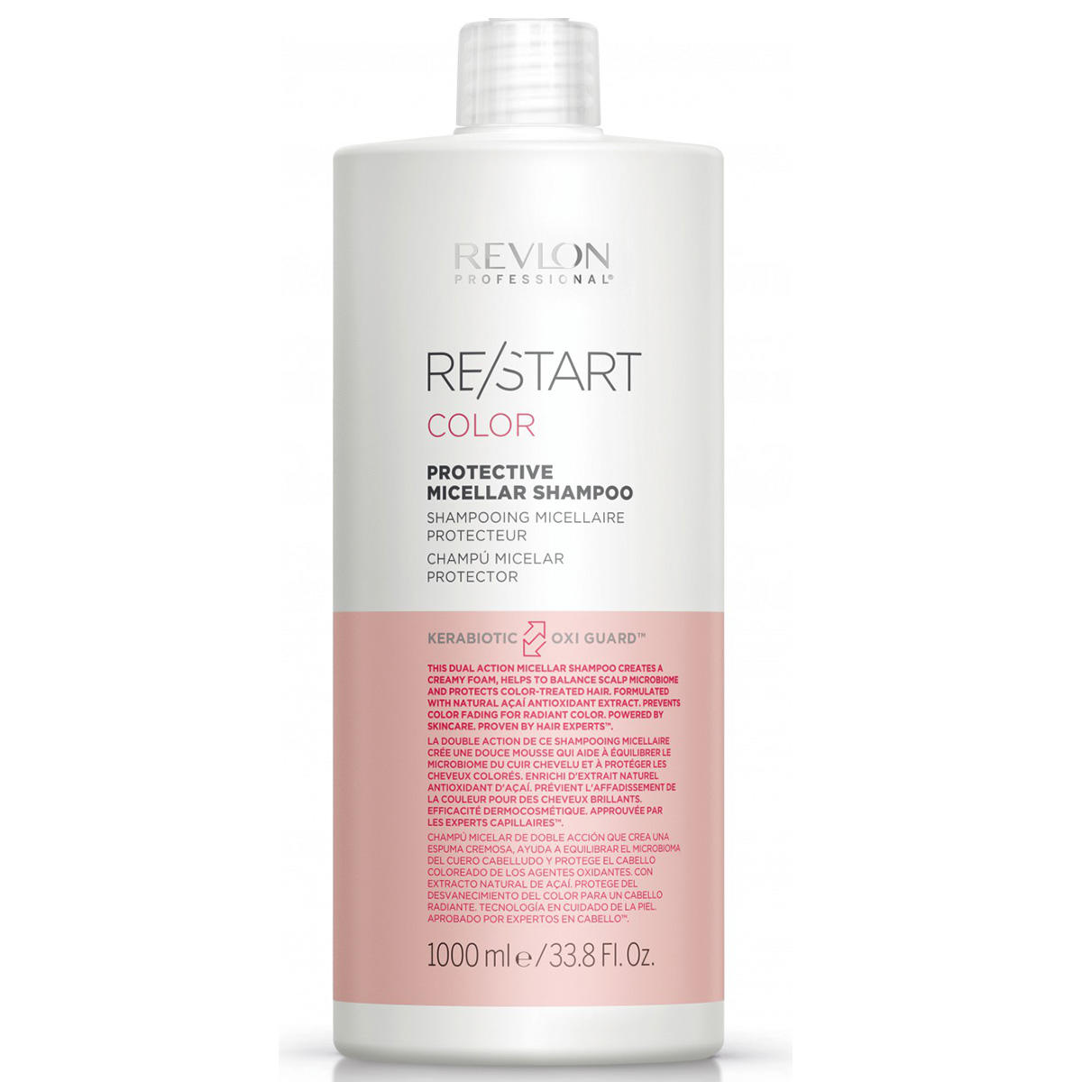 Shampoo Color Professional Micellar Revlon RE/START 1 Liter | baslerbeauty Protective