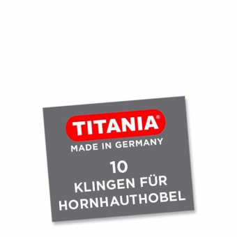 Titania Ersatzklingen Hornhauthobel  - 1