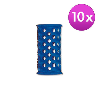 Efalock Original-Griffig-Kurzhaarwickler Blau, Ø 20 mm, Pro Packung 10 Stück - 1
