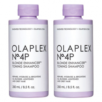 Olaplex Blonde Enhancer Toning Shampoo No. 4P Set 2 x 250 ml - 1