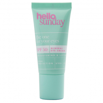 hello sunday the one for your eyes Mineral eye cream SPF 50 15 ml - 1