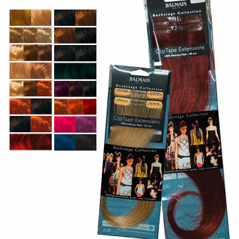Balmain Clip Tape Extensions 25 cm  - 1