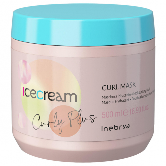 Inebrya Ice Cream Curly Plus Curl Mask  - 1